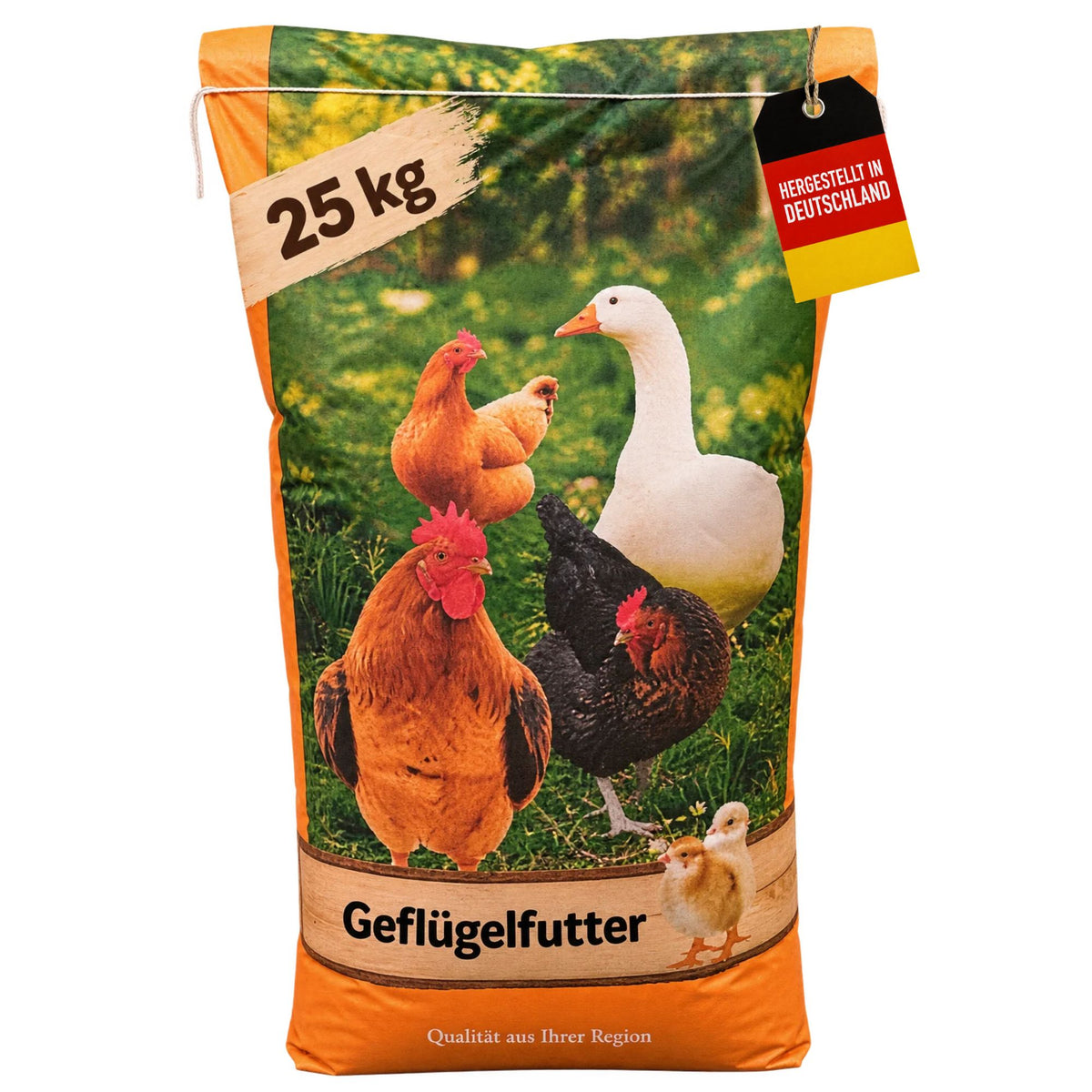 Alimento en grano Plus para gallinas, patos y gansos